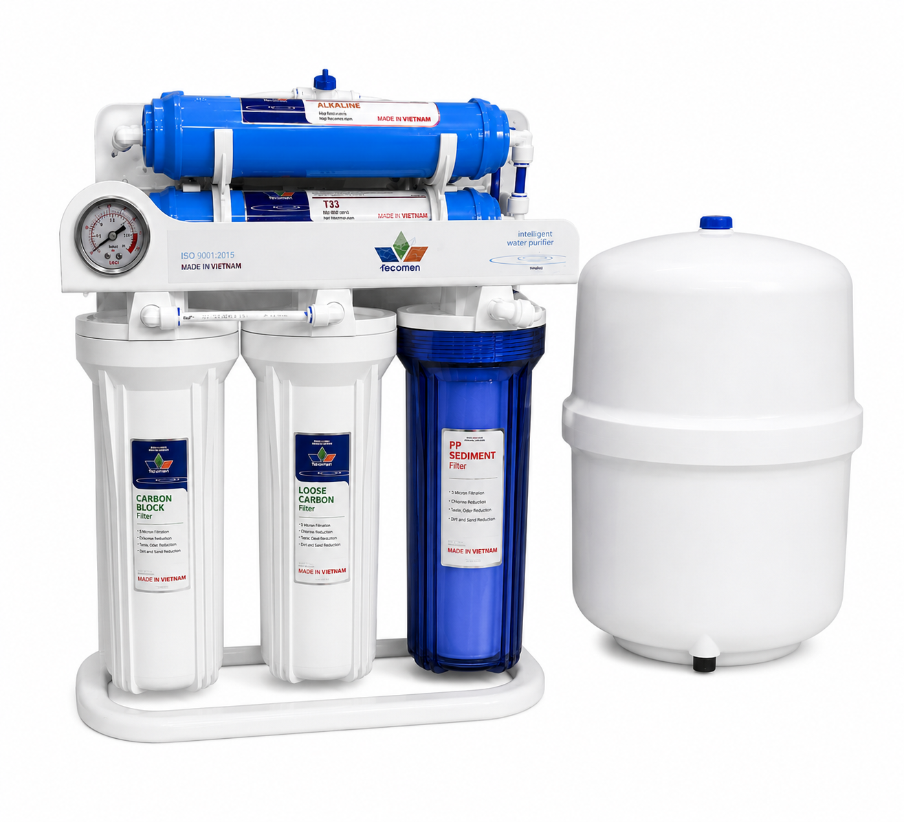 file_00000000a0807209a20a4241ca68793f Tecomen 8 Stage Ro Water Filter With Stand+Gauge - Image 1